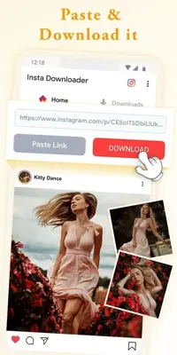 Insta Downloader android App screenshot 6